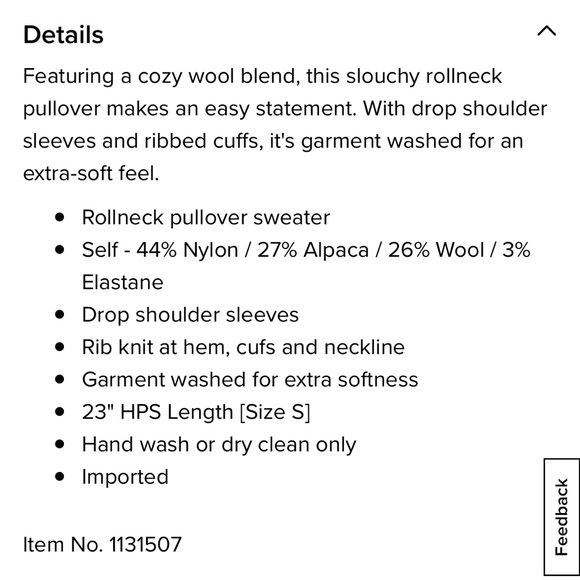 UGG Lylah Rollneck Alpaca/Wool Blend Sweater - Picture 7 of 7